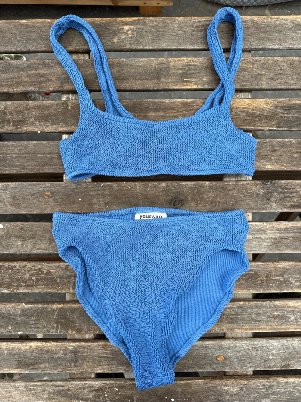 Youswim Aplomb High Waist Indigo Two Piece (Stretch 1) - Picture 4 of 8